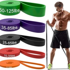 Resistance Bands Set – Pull Up Assist & Workout Bands for Fitness & Physical Therapy
