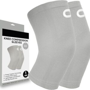 Knee Sleeve - Non-Slip Support for Sports & Workout
